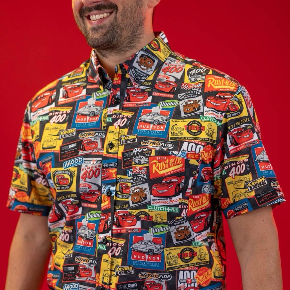 RSVLTS Disney Pixar Cars Shirt Medium EUC